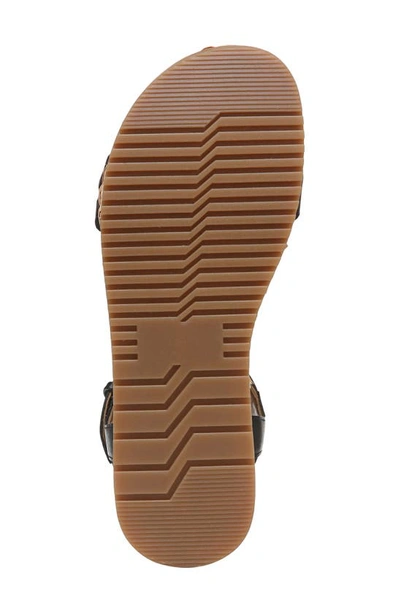 Shop Naturalizer Neila Ankle Strap Platform Sandal In Black Leather