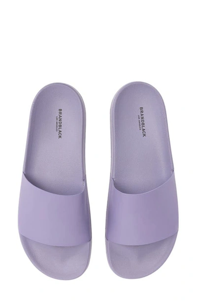 Shop Brandblack Kashiba Slide Sandal In Lavender