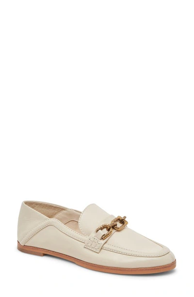 Shop Dolce Vita Reign Loafer In Ivory Leather