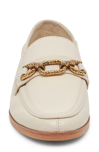 Shop Dolce Vita Reign Loafer In Ivory Leather
