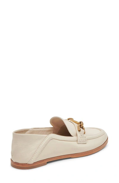 Shop Dolce Vita Reign Loafer In Ivory Leather