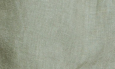 L'agence Celine Slim Linen Jacket In Soft Army