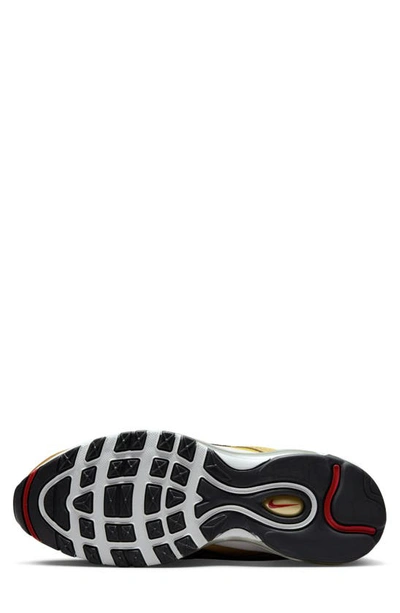 Shop Nike Air Max 97 Sneaker In Metallic Gold/ Red/ Black