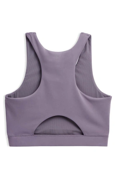 Shop Tomboyx Cutout Racerback Sports Bra With Hidden Pocket In Runners High