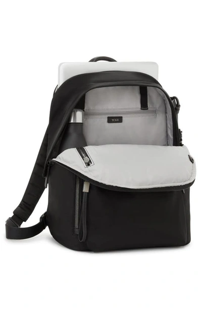 Shop Tumi Voyageur Halsey Backpack In Black/ Gunmetal