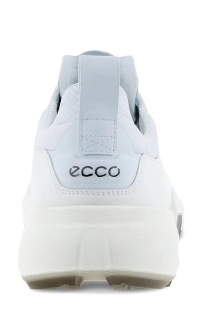Shop Ecco Biom H4 Golf Shoe In White/ Air