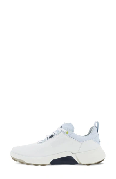 Shop Ecco Biom H4 Golf Shoe In White/ Air