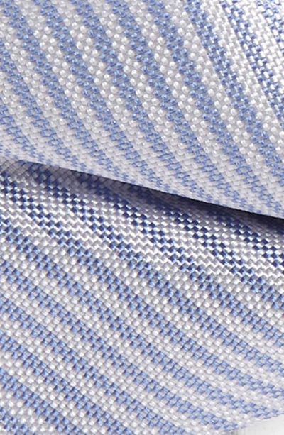 Shop Nordstrom Kids' Oxford Stripe Bow Tie In Oxford Mini Light Blue Stripe