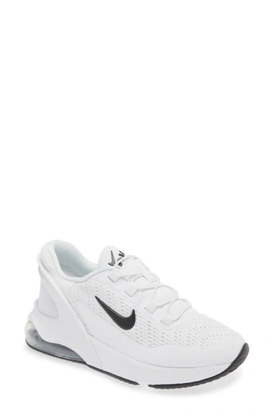 Shop Nike Kids' Air Max 270 Go Sneaker In White/ Black
