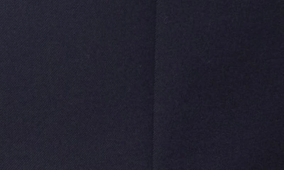 Hugo Boss Boss Slim Fit Solid Wool Suit Jacket In Navy