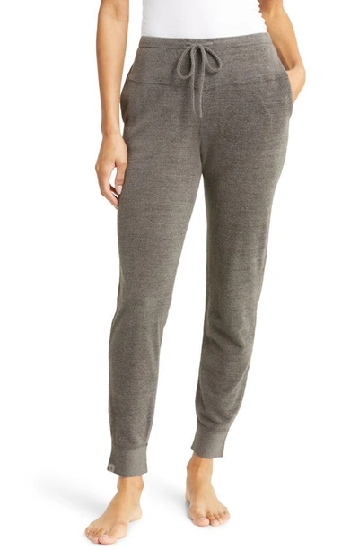 Shop Barefoot Dreams Drop Seam Joggers In Mineral