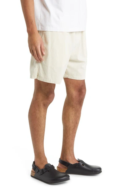 Shop Frame Corduroy Drawstring Shorts In White Beige