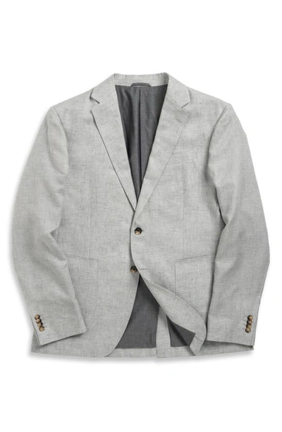 Shop Rodd & Gunn Cove Road Linen & Cotton Sport Coat In Grey