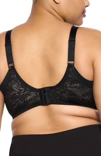 Felina Jessamine Underwire Minimizer Bra In Black