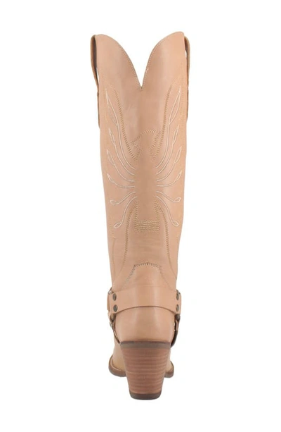 Shop Dingo Heavens To Betsy Knee High Western Boot In Natural