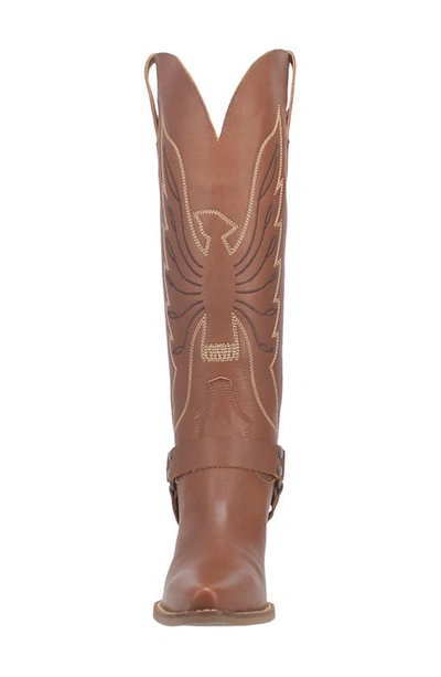 Shop Dingo Heavens To Betsy Knee High Western Boot In Brown