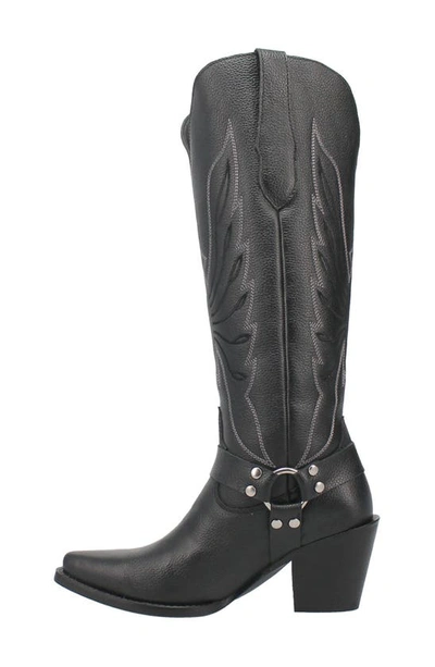 Shop Dingo Heavens To Betsy Knee High Western Boot In Black