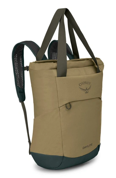 Shop Osprey Daylite Tote Pack In Nightingale Yellow / Green