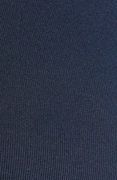 Hanro Women's Touch Feeling Crop Top Navy In 1610 - Deep Navy