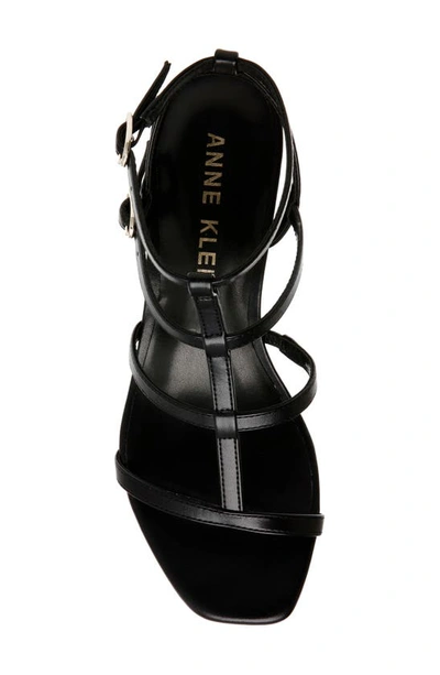 Shop Anne Klein Matilda Strappy Sandal In Black