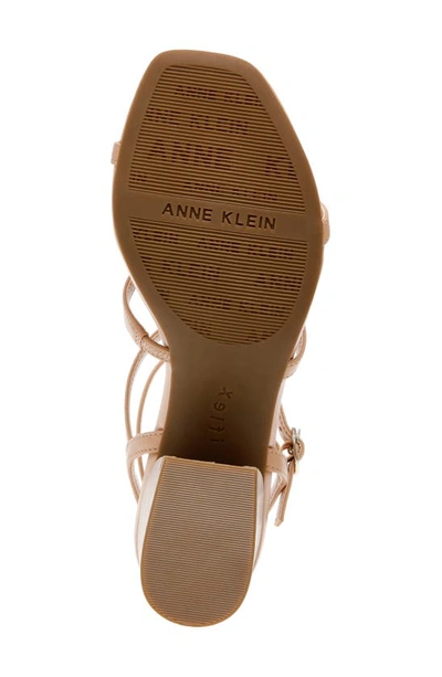 Shop Anne Klein Matilda Strappy Sandal In Nude