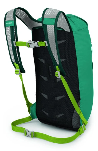 Shop Osprey Daylite Cinch Backpack In Escapade Green/ Baikal Green