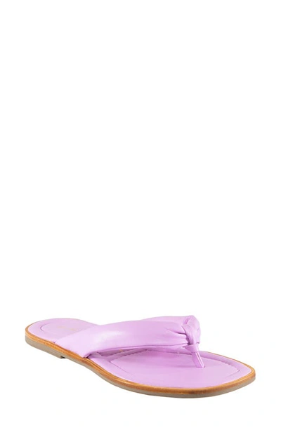 Shop Band Of Gypsies Solana Flip Flop In Lilac