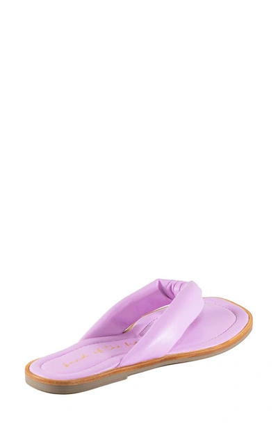 Shop Band Of Gypsies Solana Flip Flop In Lilac