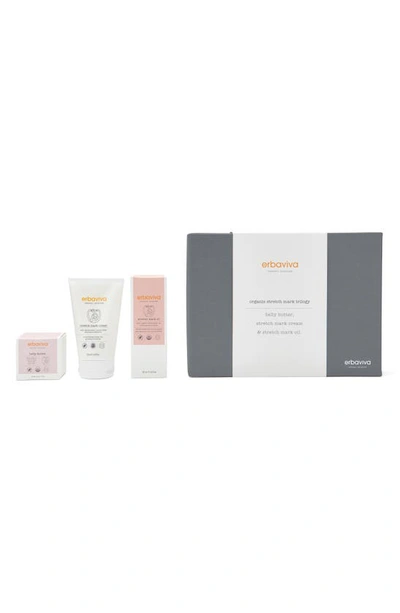 Shop Erbaviva Stretch Mark Trilogy Set In White