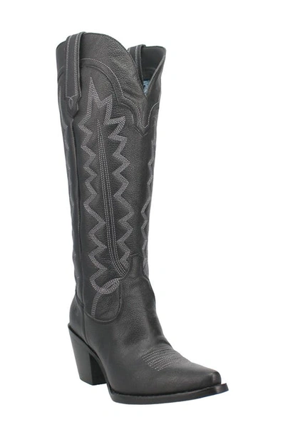 Shop Dingo Knee High Western Boot In Black