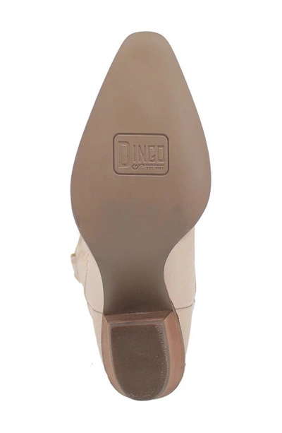 Dingo Knee High Western Boot In Sand