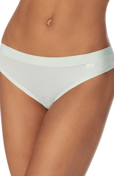 Shop Dkny Litewear Active Comfort Thong In Ambrosia