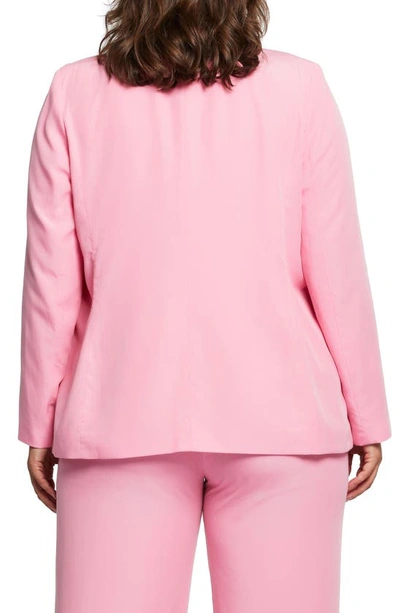 Shop Estelle Maestro One-button Blazer In Pink
