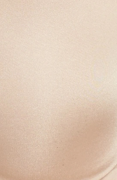 Shop Felina Body Luxe Convertible Strapless Underwire Contour Bra In Warm Nude