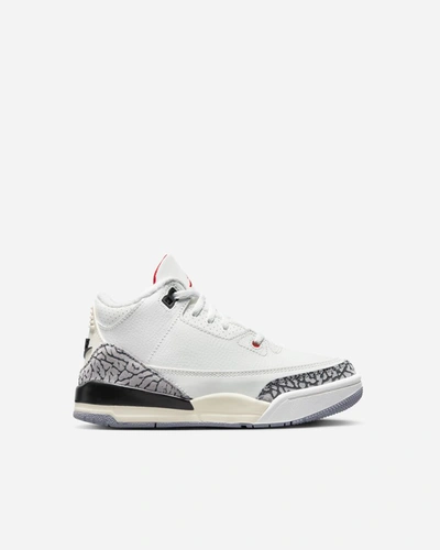 Shop Jordan Brand Jordan 3 Retro &#39;white Cement Reimagined&#39; (preschool)