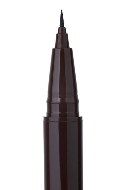 Shop Stila Stay All Day® Waterproof Micro Tip Liquid Eyeliner In Dark Brown
