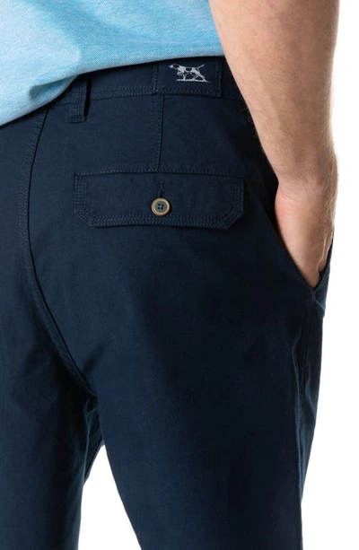 Shop Rodd & Gunn Millwater Stretch Twill Shorts In Navy