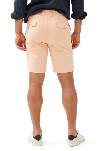 Shop Rodd & Gunn Millwater Stretch Twill Shorts In Melon