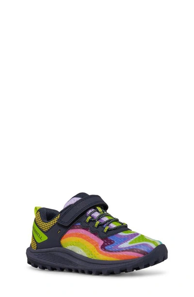 Shop Merrell Kids' Nova 3 Trail Sneaker In Rainbow Mountains 4
