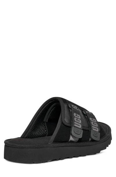 Shop Ugg Goldencoast Slide Sandal In Black