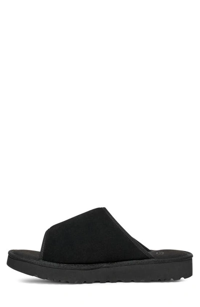 Shop Ugg Goldencoast Slide Sandal In Black