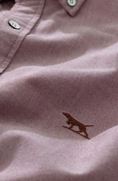 Rodd & Gunn North Island Solid Button-down Shirt In Merlot