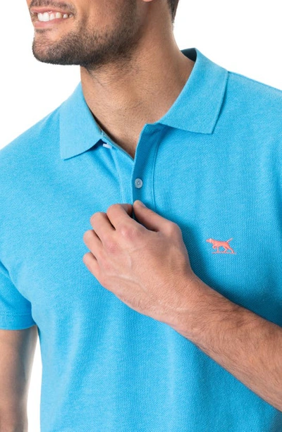 Rodd & Gunn The Gunn Slim Fit Polo Shirt In Maui Blue
