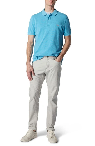 Rodd & Gunn The Gunn Slim Fit Polo Shirt In Maui Blue
