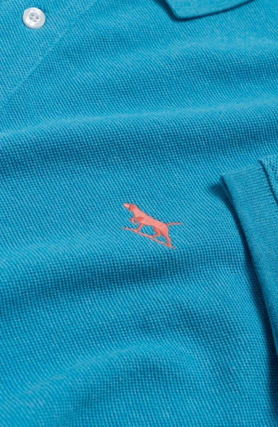 Rodd & Gunn The Gunn Slim Fit Polo Shirt In Maui Blue