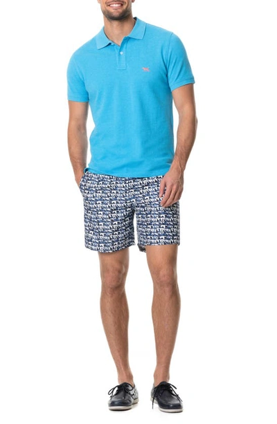 Rodd & Gunn The Gunn Slim Fit Polo Shirt In Maui Blue