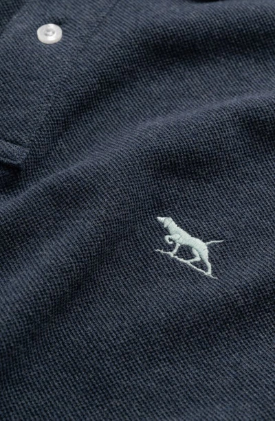 Shop Rodd & Gunn Gunn Piqué Sports Fit Cotton Polo In Adriatic