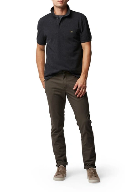 Rodd & Gunn The Gunn Slim Fit Polo Shirt In Charcoal