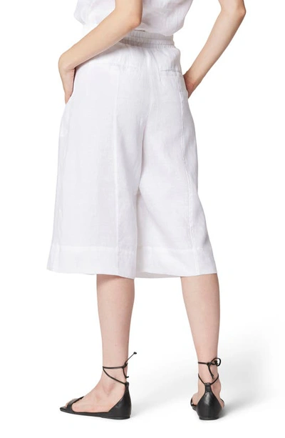 Shop Equipment Theo Wide Leg Linen Pants In Bright White