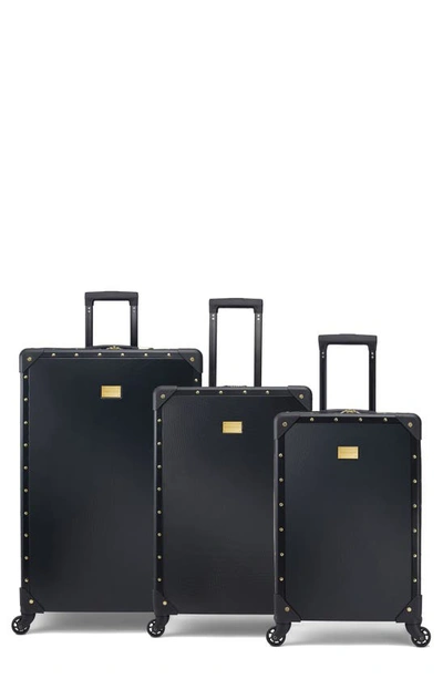 Shop Vince Camuto Jania 2.0 3-piece Luggage Set In Black